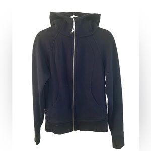Lululemon Scuba Full Zip Hoodie - Size 8 - True Navy